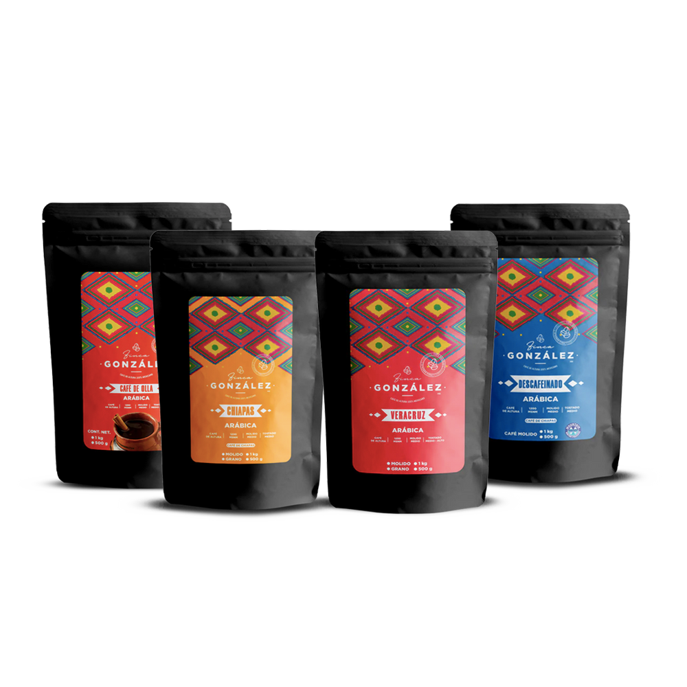 Kit 4 Variedades de café